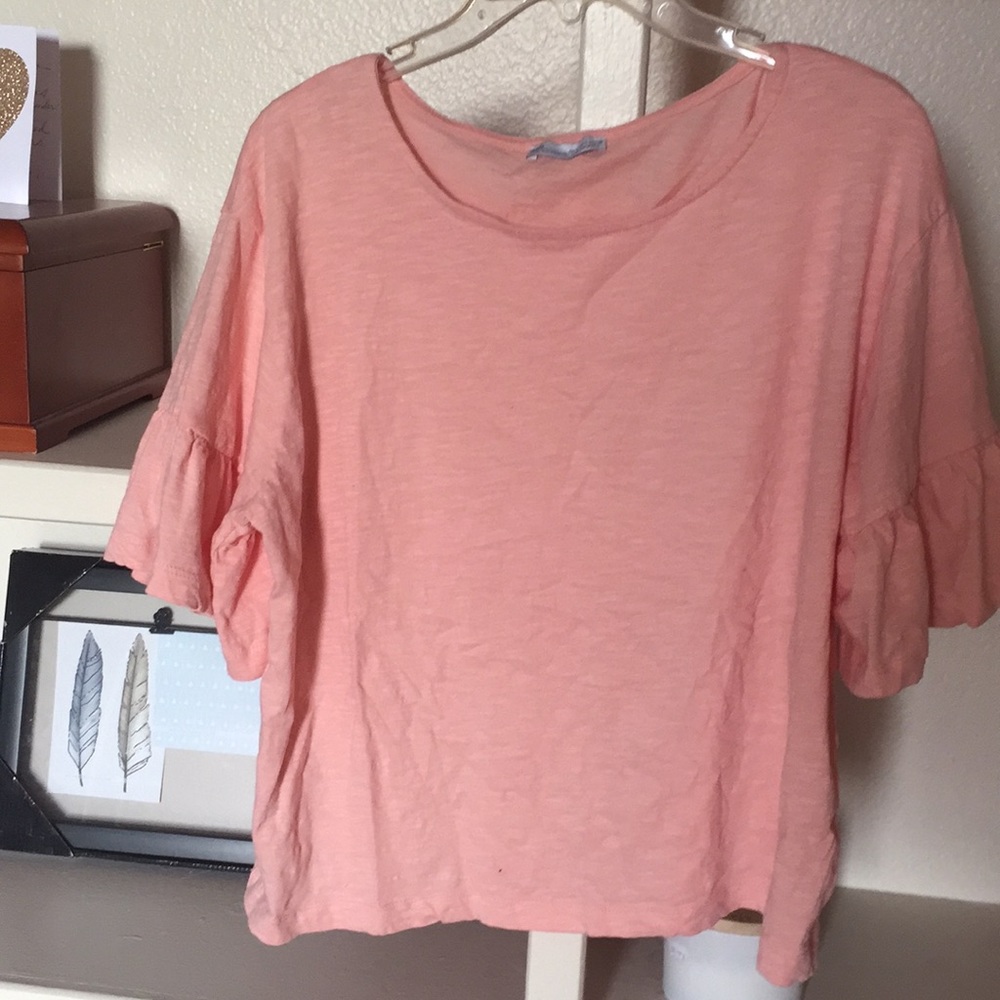 Pink Zara shirt